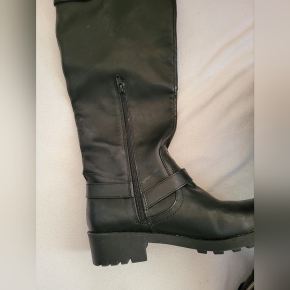 Tall black knee hi boots, Target, size 8 1/2, excellent, never worn, condition - Picture 11 of 12